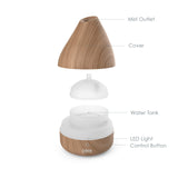 Design élégant avec grain de bois qui s’intègre à la décoration