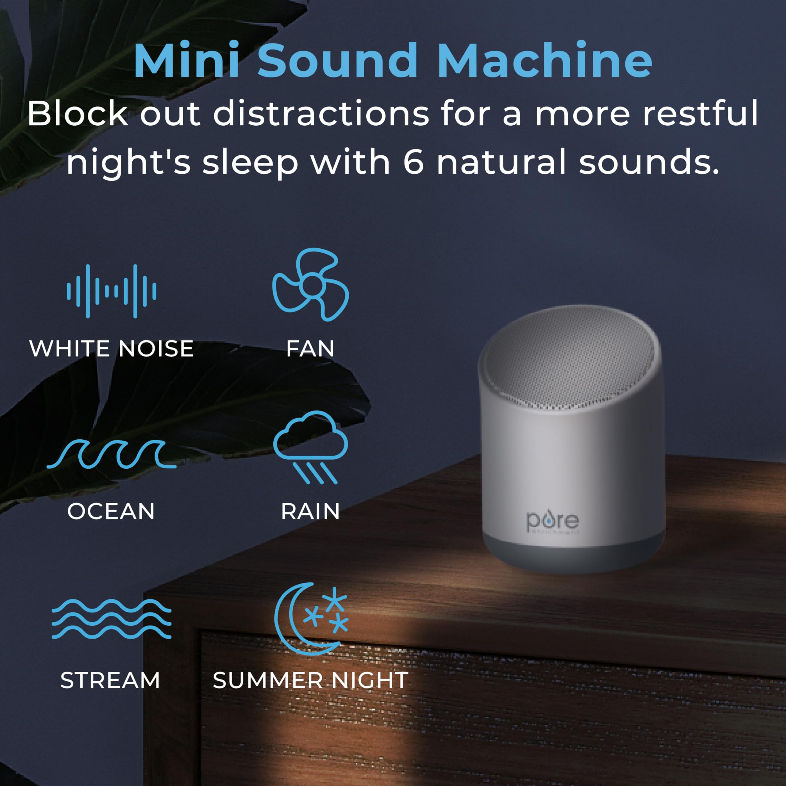 Wave Mini – boucle continue pour ambiance sonore stable