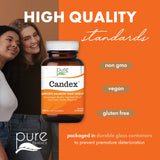Ingrédients sans OGM utilisés dans Pure Essence Candex.