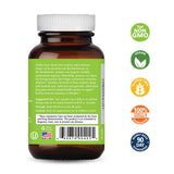 Capsules AllerFree visibles, formulation enzymatique et plantes pour les allergies.