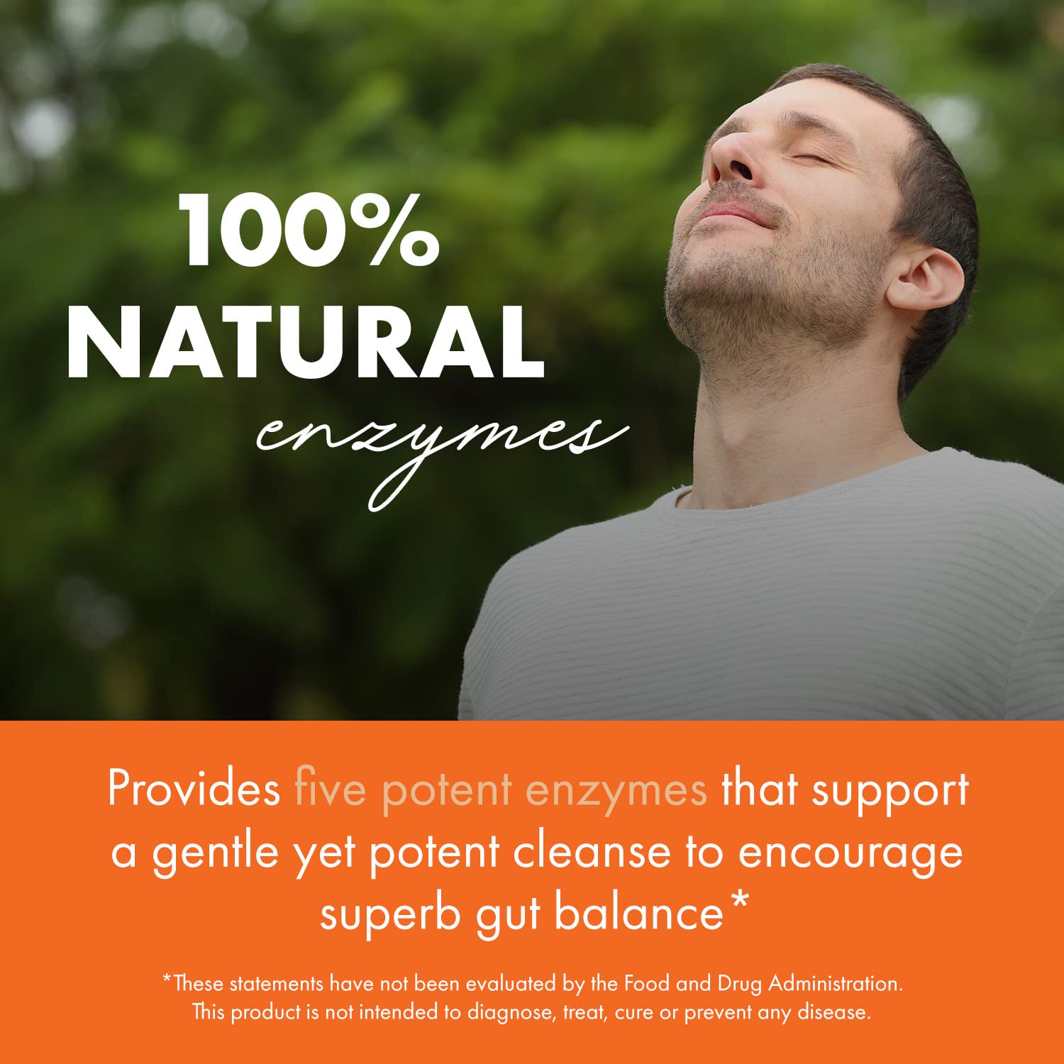 Pure Essence Candex : cinq enzymes puissantes pour l'équilibre digestif.