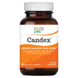 Pure Essence Candex : bouteille de capsules prête à l'emploi pour votre routine santé.