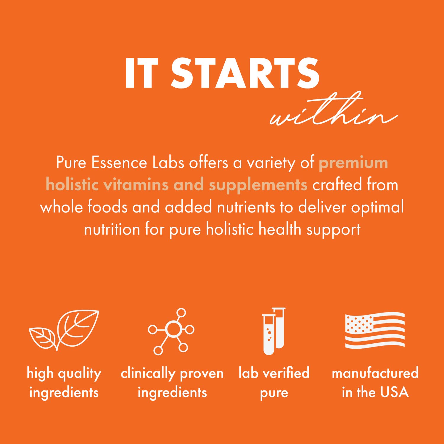 Pure Essence Candex : emballage en verre durable et respectueux de l'environnement.