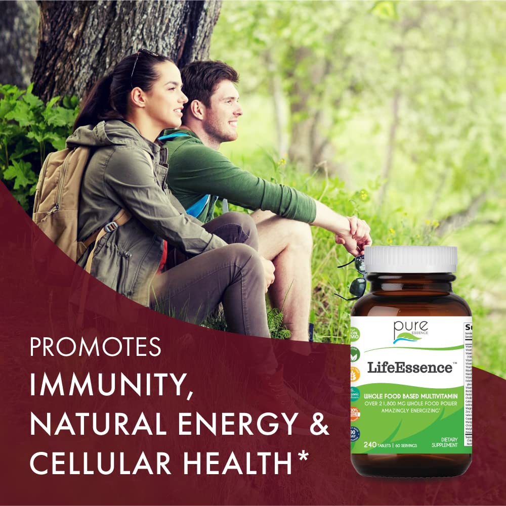 LifeEssence comprimés: forme pratique pour soutenir énergie et vitalité.