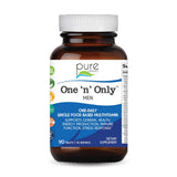 PURE ESSENCE LABS One N Only tablettes visibles dans le flacon, énergie naturelle au quotidien