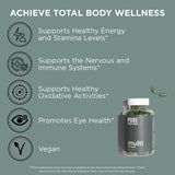 Pure for Men — mélange 42 fruits et légumes pour une nutrition variée.
