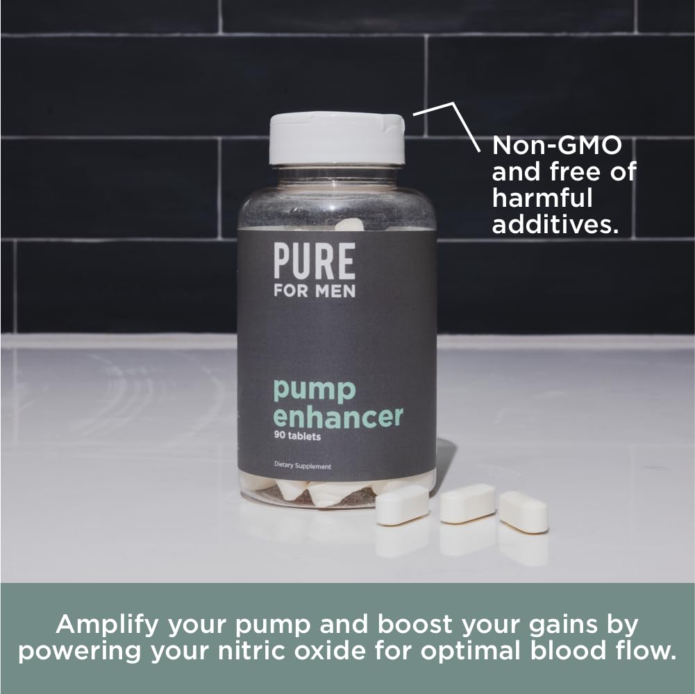 Pure for Men Pump Enhancer — Peut soutenir l’endurance quotidienne sans promesse de résultats.