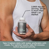 Pure for Men Pump Enhancer — Formule vegan non-OGM adaptée aux modes de vie actifs.