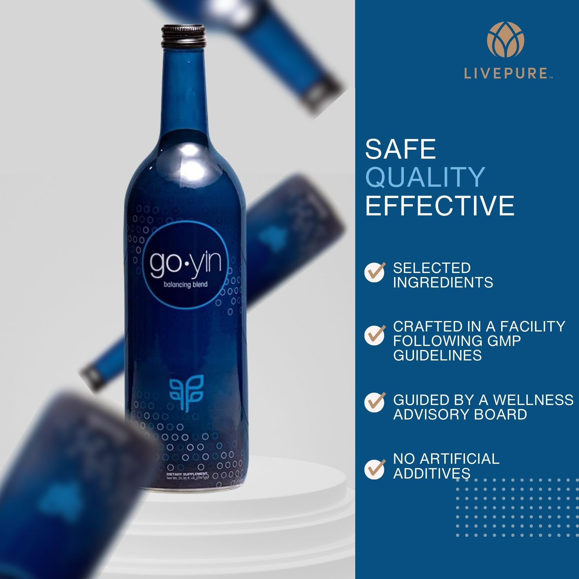 Ingrédients botaniques Pure GoYin: astragale, jujube et fruits.