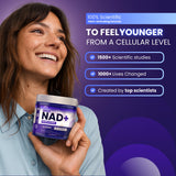 Pure Health Max PHM NAD Resveratrol : ingrédients clés nicotinamide et niacinamide pour NAD