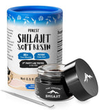 Pure Himalayan Shilajit résine douce, dissolution rapide dans une boisson chaude.