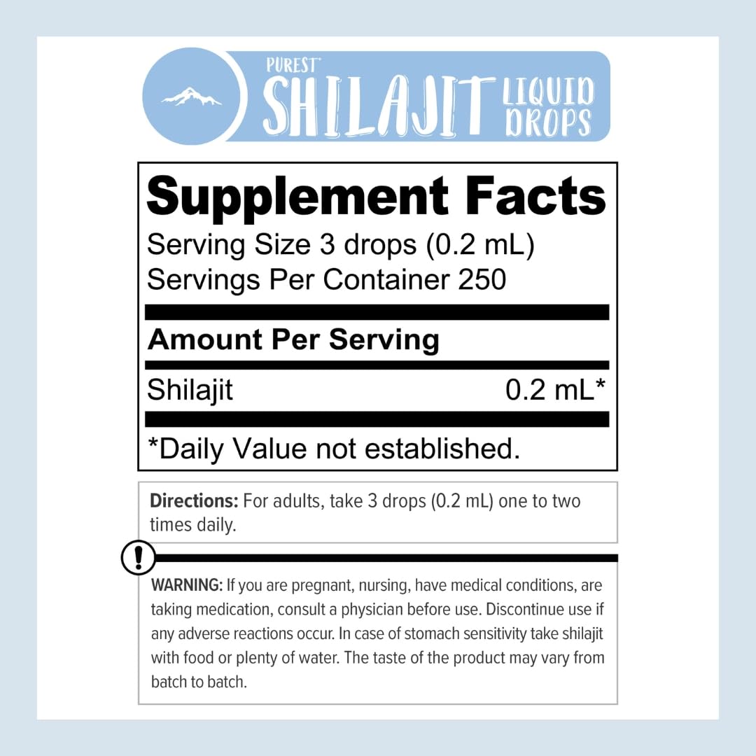 Pure Himalayan Shilajit – tests en laboratoire indépendant américain assurent sécurité