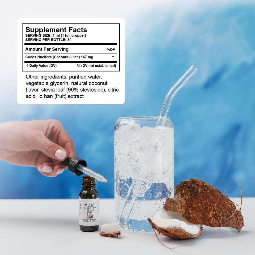 Eau purifiée par osmose inverse utilisée dans les gouttes Pure Inventions.