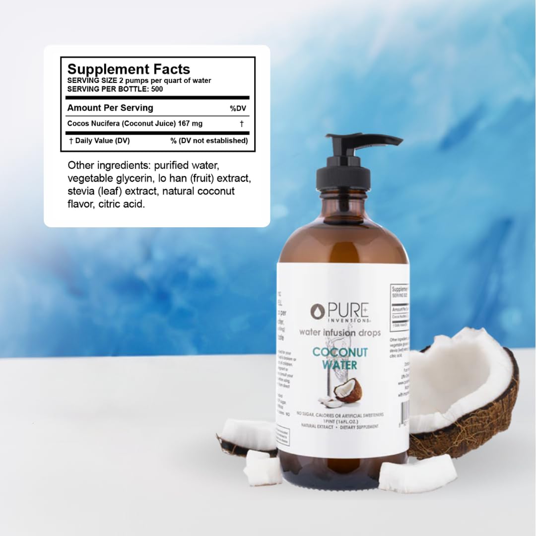Pure Inventions gouttes infusion mangue coco — utilisation quotidienne pratique et rafraîchissante