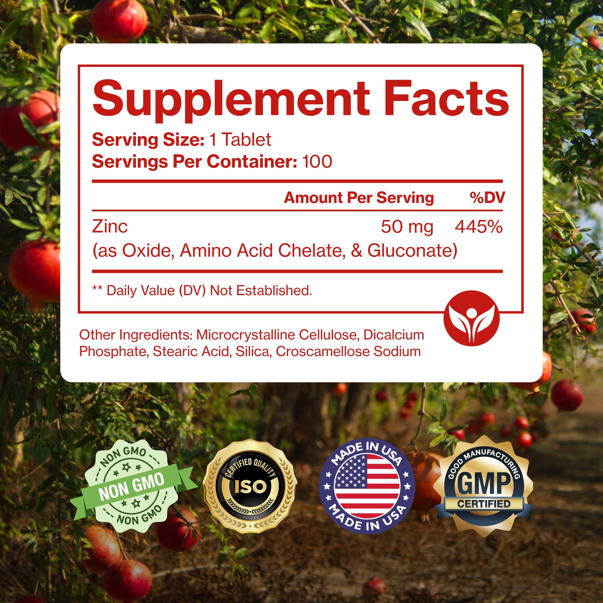 Pure Micronutrients Mega Zinc facilité de digestion et tolérance gastrique améliorée.