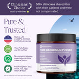 Pure Micronutrients Poudre Magnésium Citrate – Utilisation quotidienne facile.