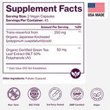 Pure Micronutrients Resveratrol – emballage organique et certificat