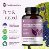 Pure Micronutrients Resveratrol – gros plan des polyphénols du thé vert