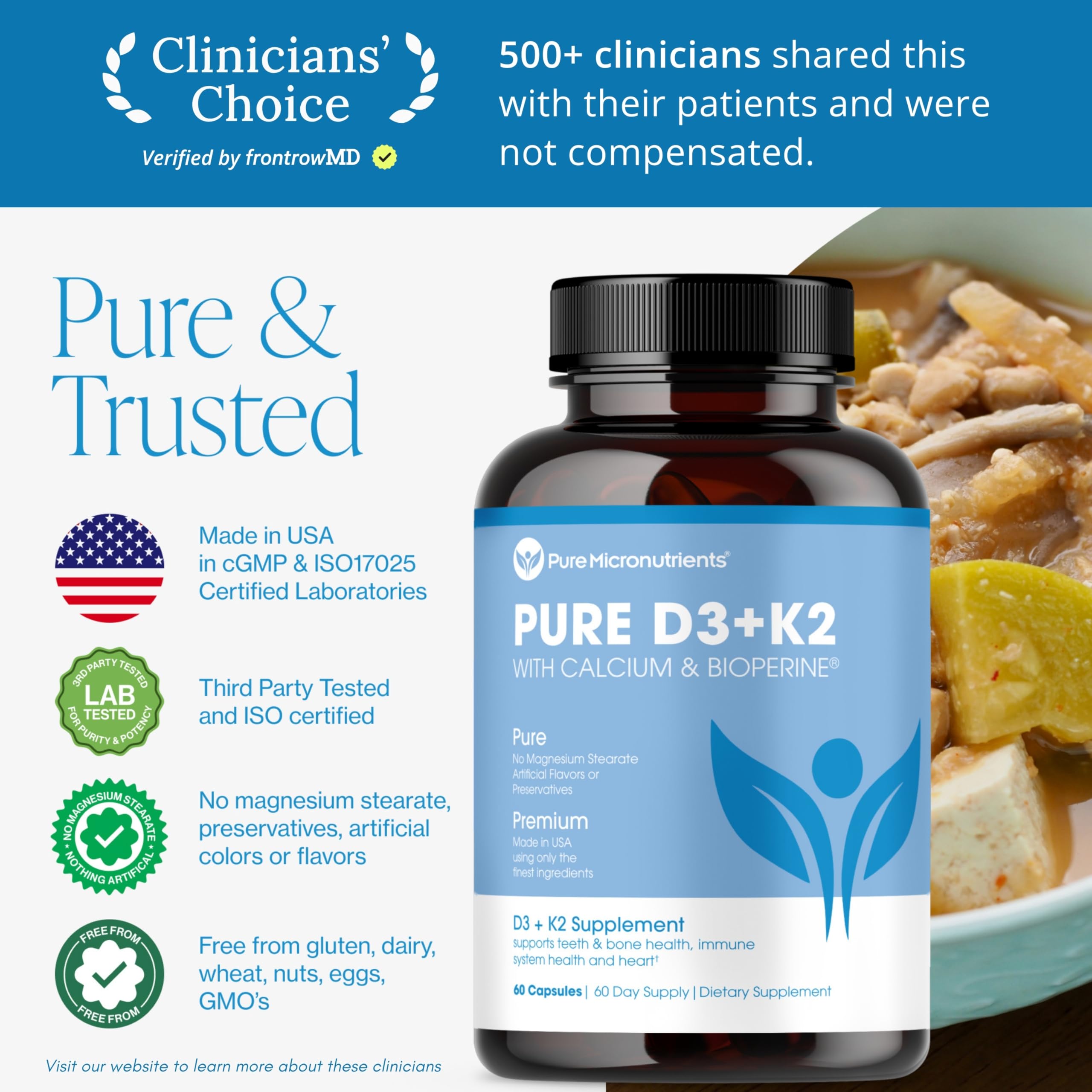 Pure Micronutrients Soutien potentiel pour énergie et humeur au quotidien