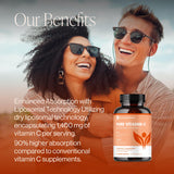 Pure Micronutrients Vitamine C liposomal Emballage doux - Etiquetage lisible pour une utilisation simple