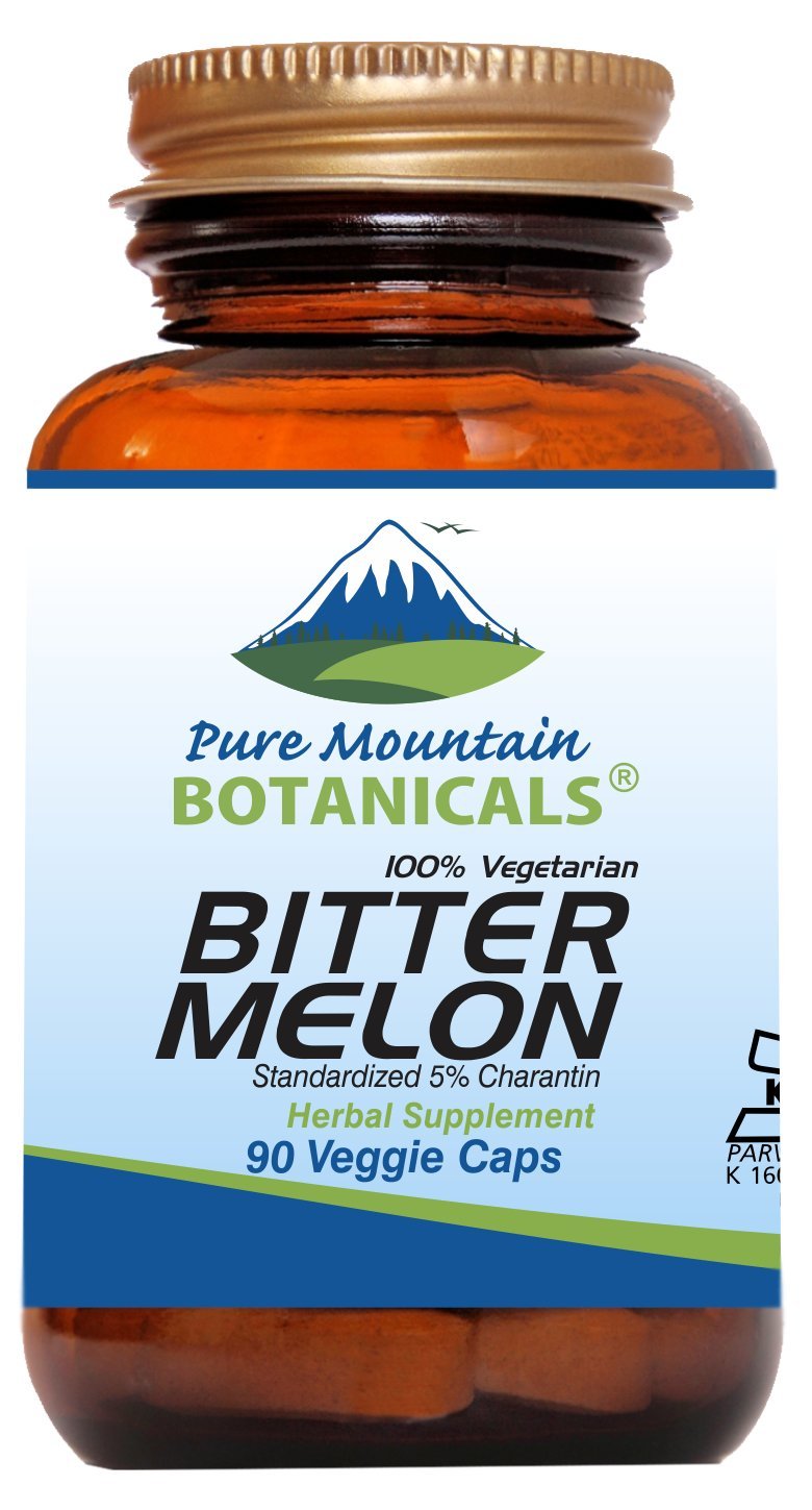 Pure Mountain Botanicals – capsules-melon-amer-bouteille, routine bien-être pratique