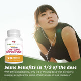 Pure Nootropics Dihydroberberine GlucoVantage – ingrédients naturels et sans OGM