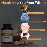 PURE NUTRITION NATURAL TREASURES B12 comprimés 1500 µg, forme méthylcobalamine.