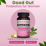 Capsules Pure Nutrition Natural Treasures en gros plan pour routiniers.