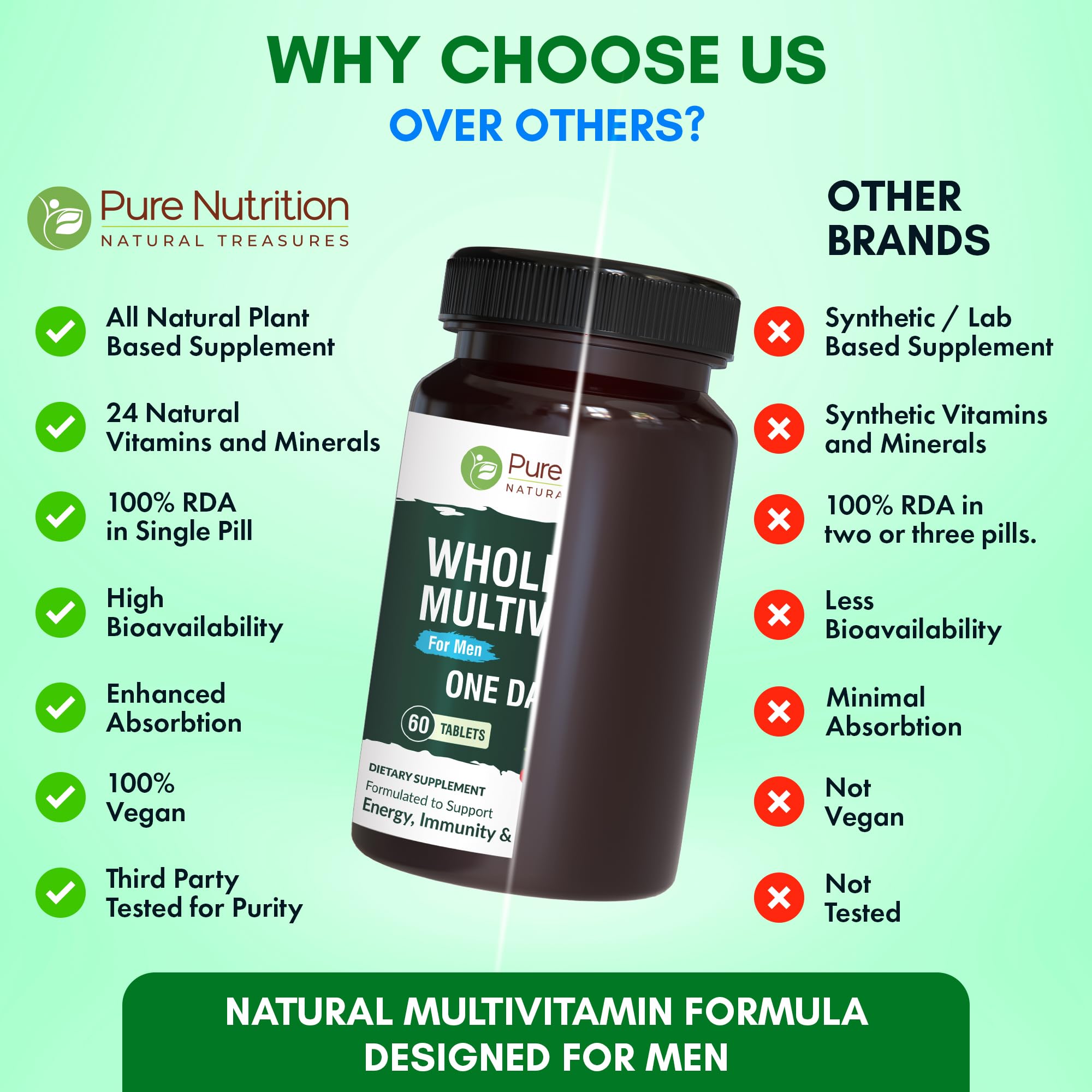 Pure Nutrition Natural Treasures mélange fruits-légumes: source naturelle de vitamines