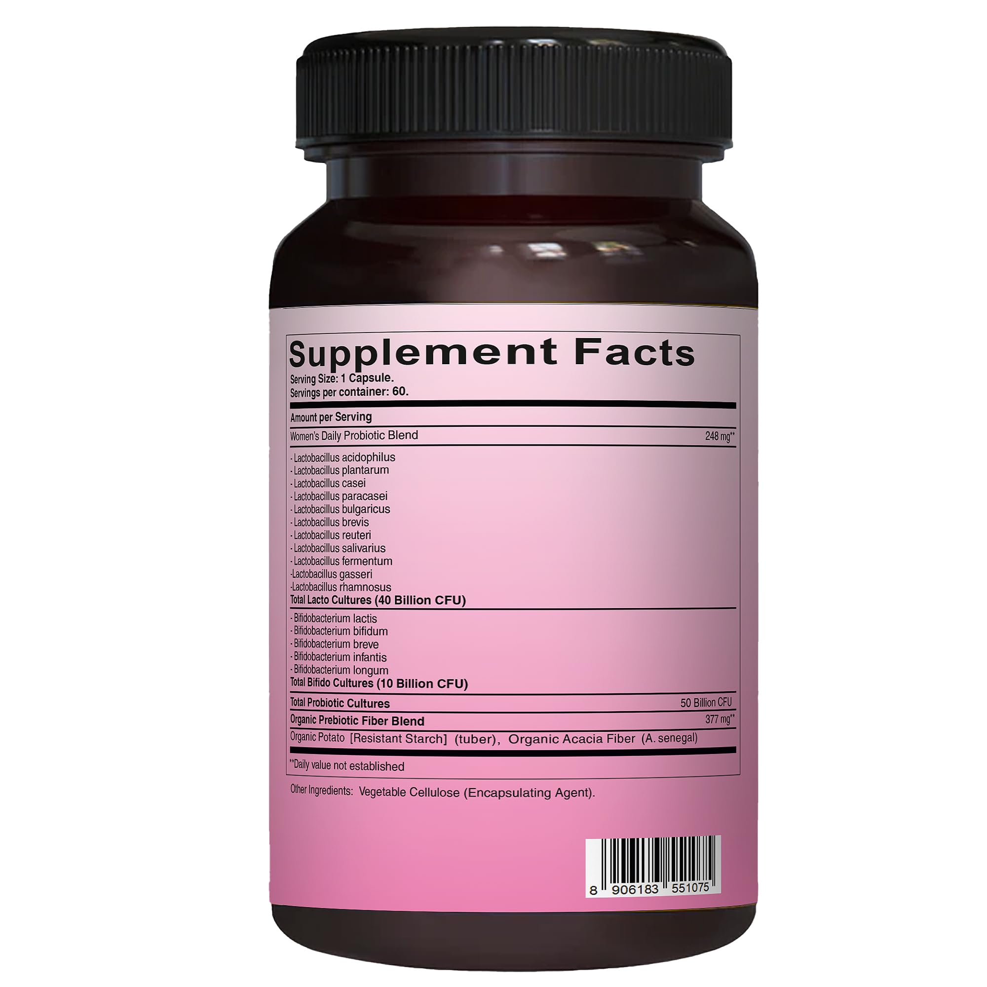 Formule sans OGM et sans gluten de Pure Nutrition Natural Treasures.