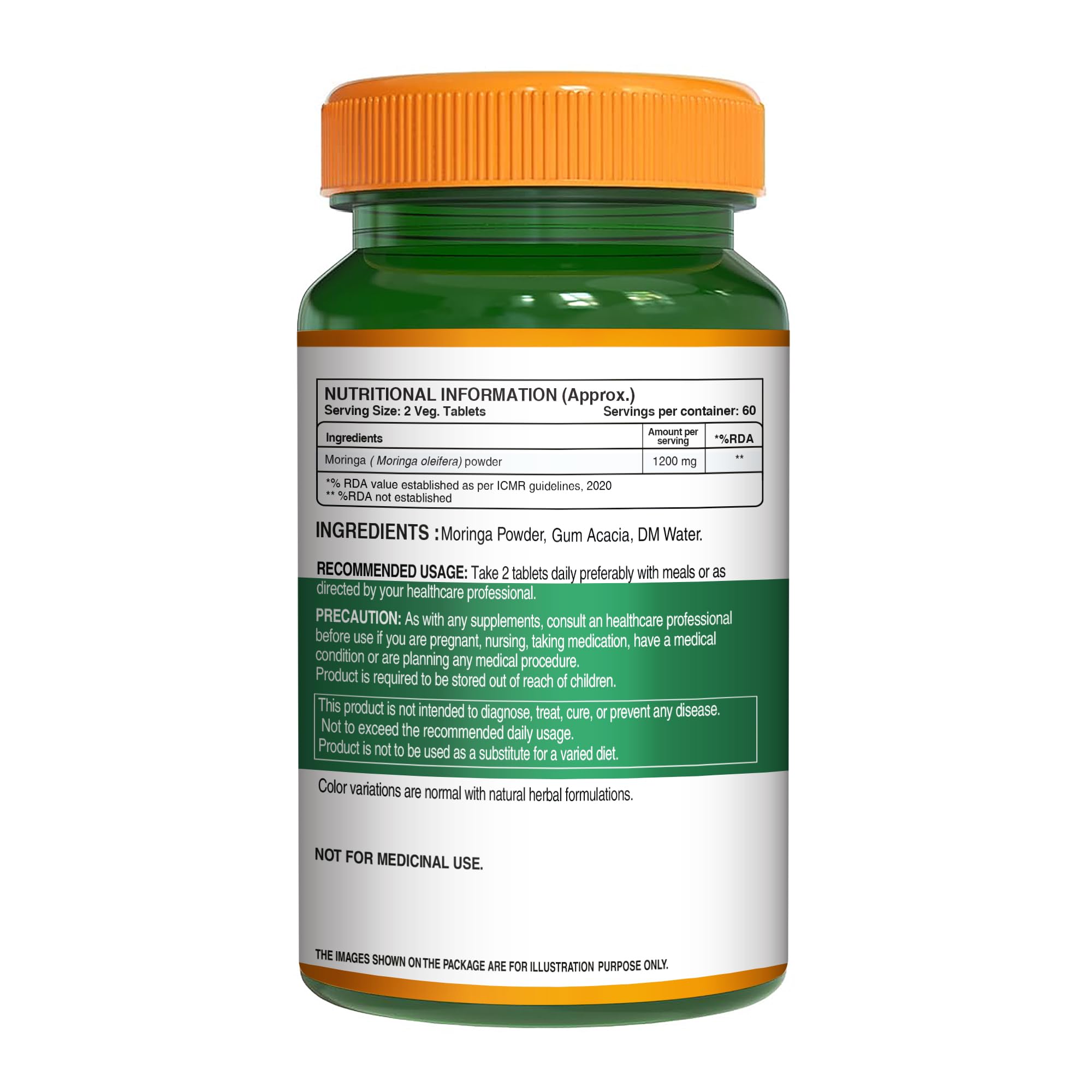 PURE NUTRITION NATURAL TREASURES – utilisation quotidienne facile en mobilité.