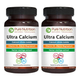Pure Nutrition Ultra Calcium, tablettes complètes pour compléter l'apport quotidien en calcium.