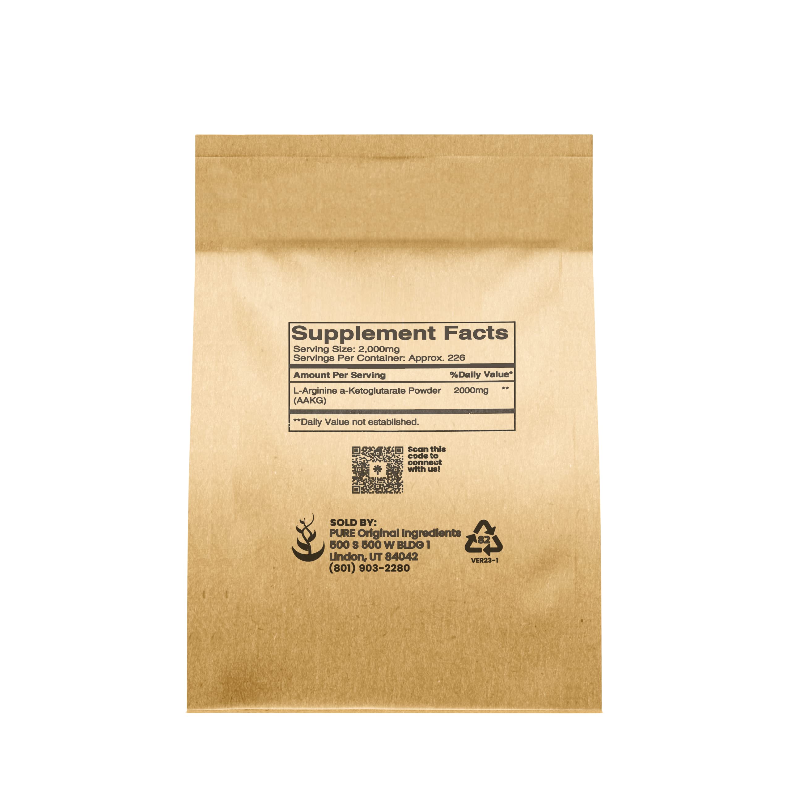 Emballage réutilisable Pure Original Ingredients favorisant une consommation durable.