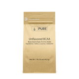 PURE ORIGINAL INGREDIENTS Poudre BCAA Instantisée Non Aromatisée, dissolution rapide dans votre shaker.