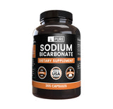 Pure Original Ingredients bicarbonate de soude en capsules, bouteille visible, pureté fiable pour usage quotidien.