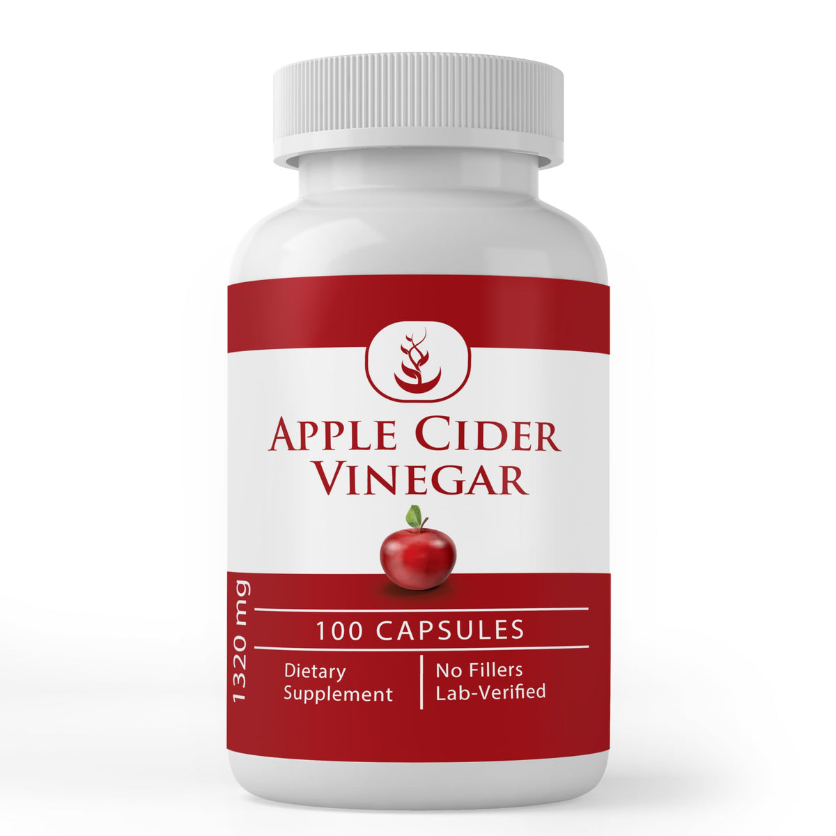 Pure Original Ingredients Vinaigre de cidre en capsules, bouteille élégante et facile à avaler.
