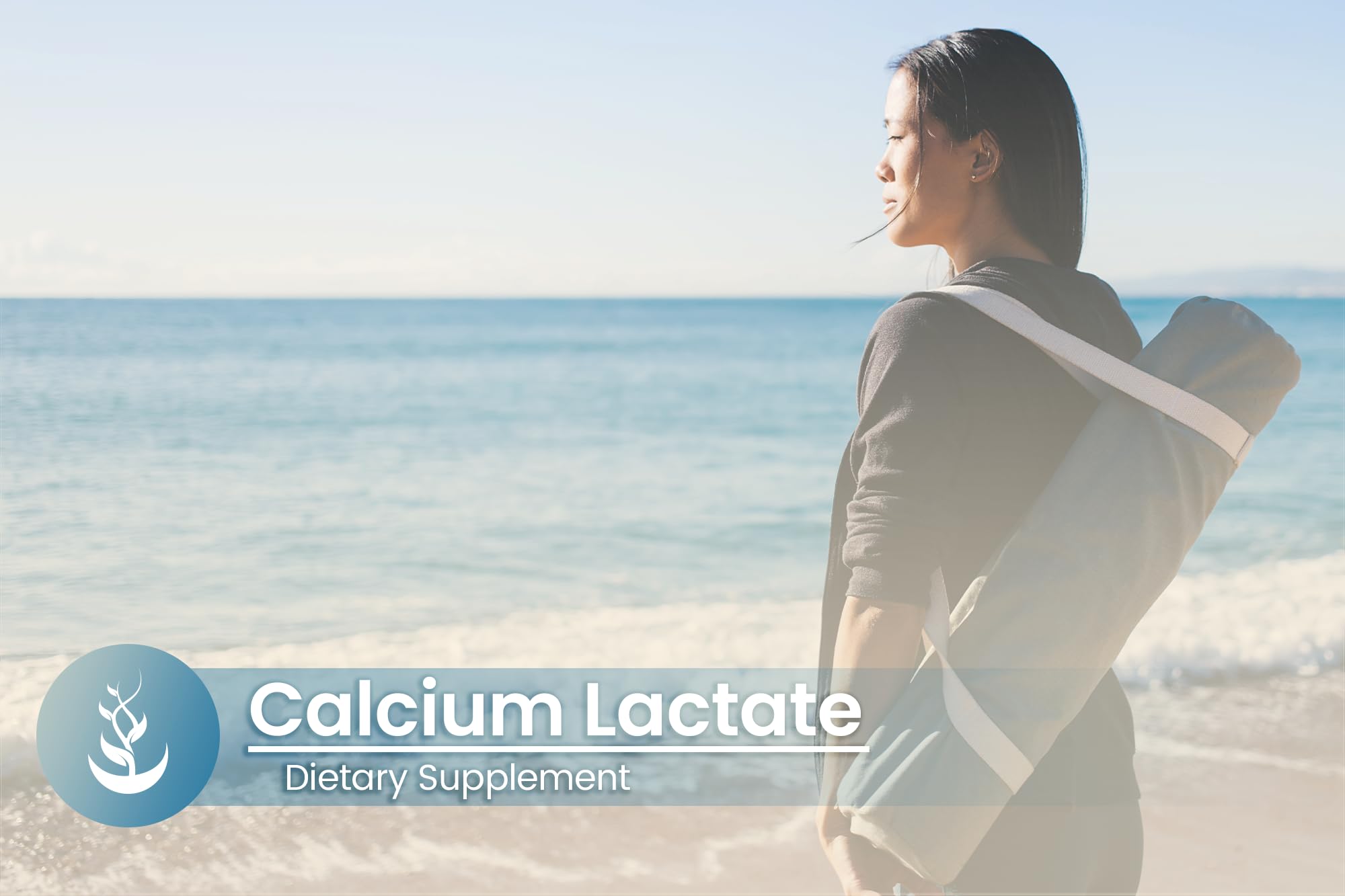 Pure Original Ingredients Calcium Lactate – capsules sans additifs, formulation pure pour l'intégration.