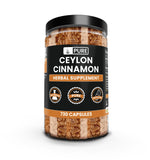 PURE ORIGINAL INGREDIENTS Cannelle de Ceylan – bouteille montrant une formule pure sans additifs