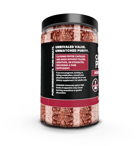 PURE ORIGINAL INGREDIENTS Capsules Poivre de Cayenne Pur, sans contaminants.