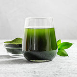 Pure Original Ingredients Chlorella Poudre Texture Fin — se mélange facilement dans boissons.