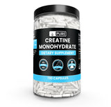 Pure Original Ingredients Créatine Monohydrate – capsules dans la bouteille