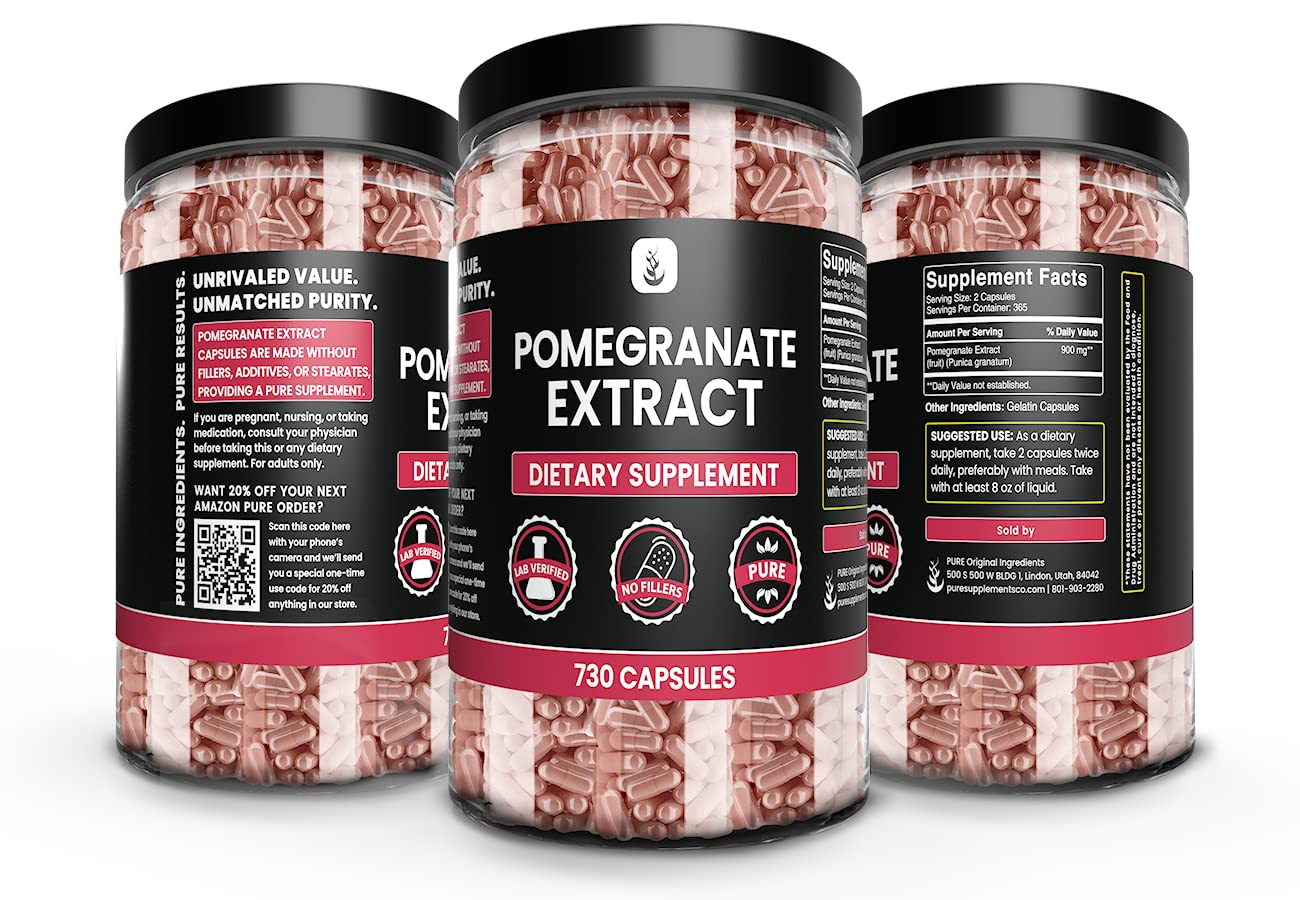 PURE ORIGINAL INGREDIENTS Extrait de grenade – un seul ingrédient pour la simplicité quotidienne.