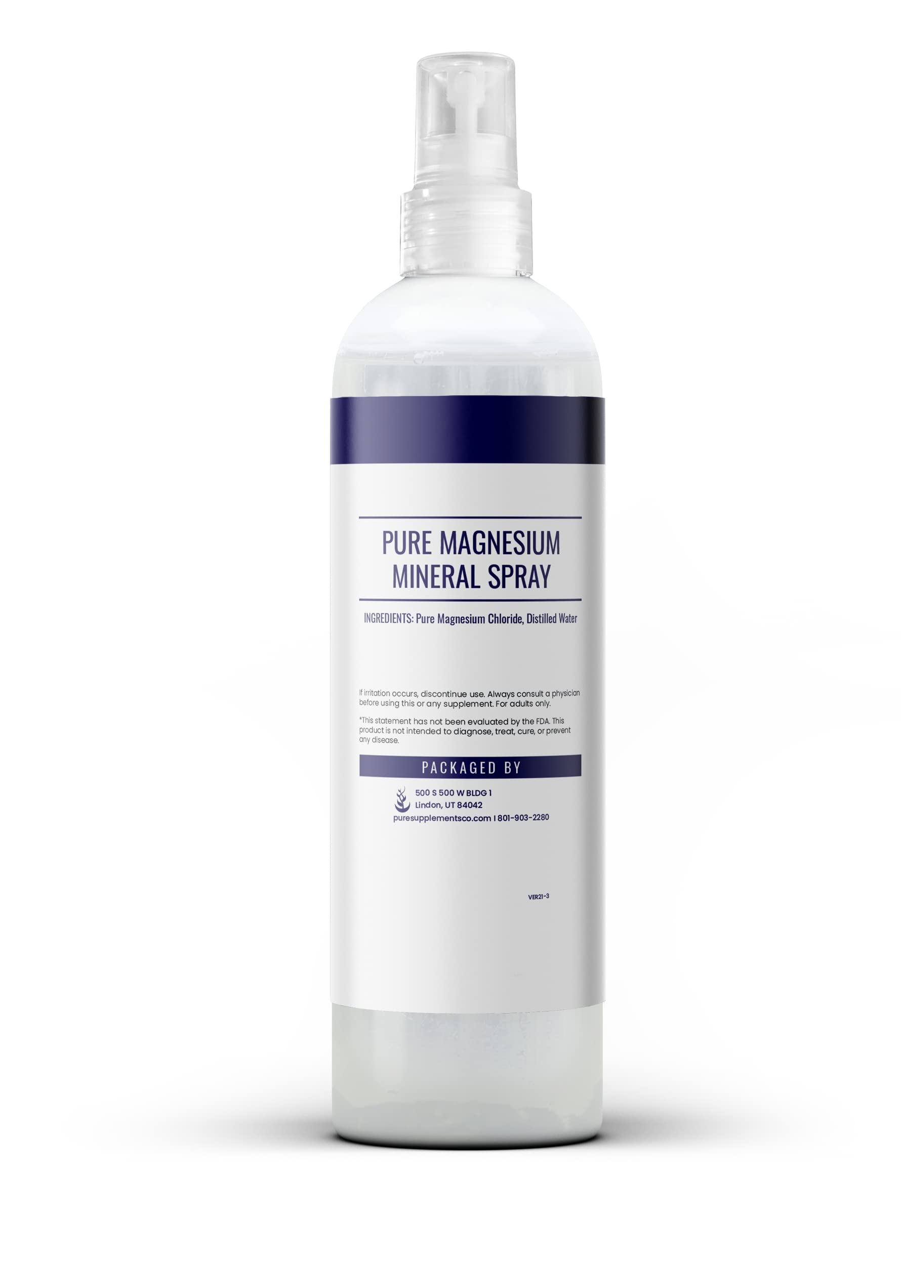 Texture légère du magnésium Pure Original Ingredients sur la peau.