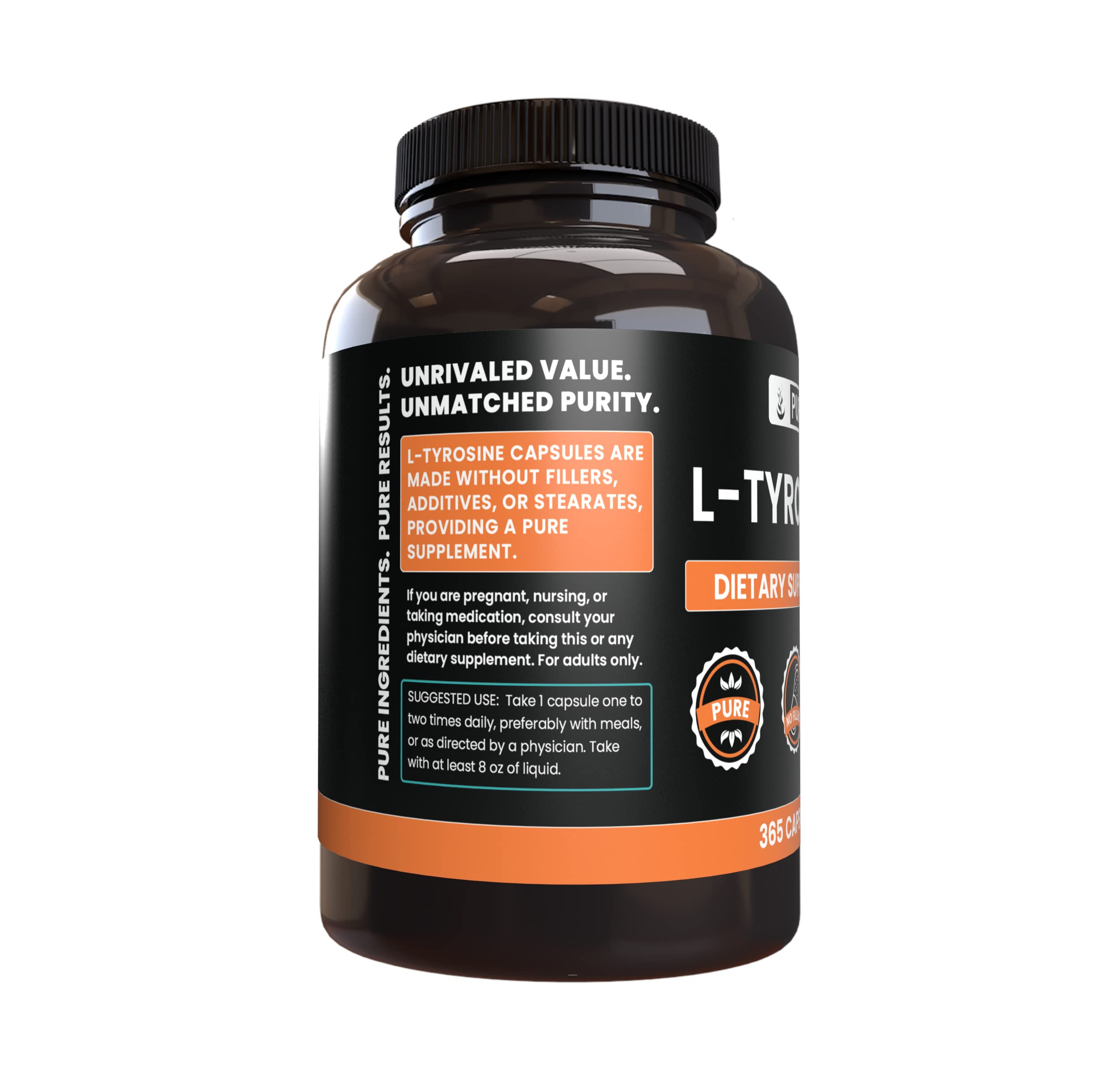 Routine matinale avec L-Tyrosine Pure Original Ingredients peut soutenir attention soutenue.