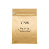 Pure Original Ingredients oxyde de zinc — flacon non-nano prêt à usage topique.