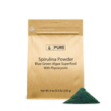 PURE ORIGINAL INGREDIENTS Spiruline Poudre — emballage sûr et pur, sans additifs