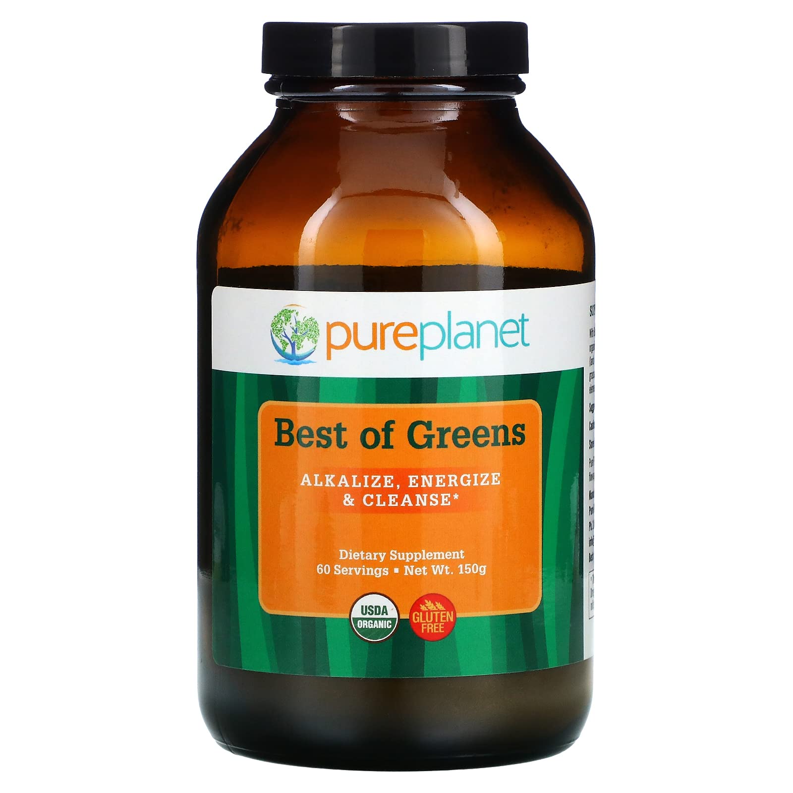PURE PLANET Best of Greens – poudre verte, énergie naturelle et équilibre quotidien.