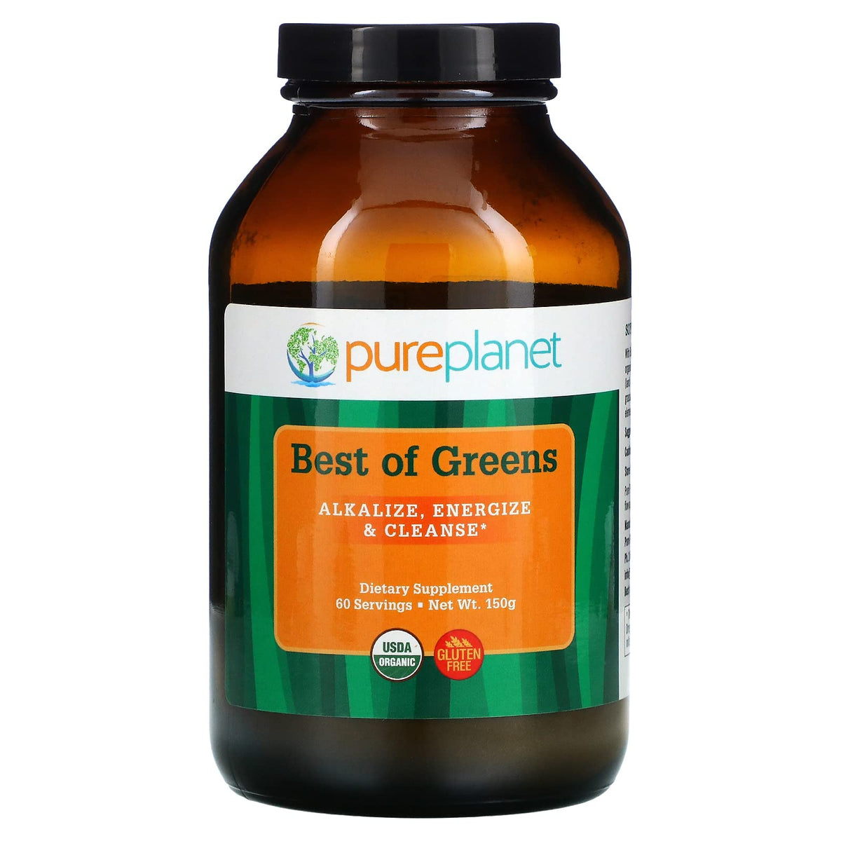 PURE PLANET Best of Greens – poudre verte, énergie naturelle et équilibre quotidien.