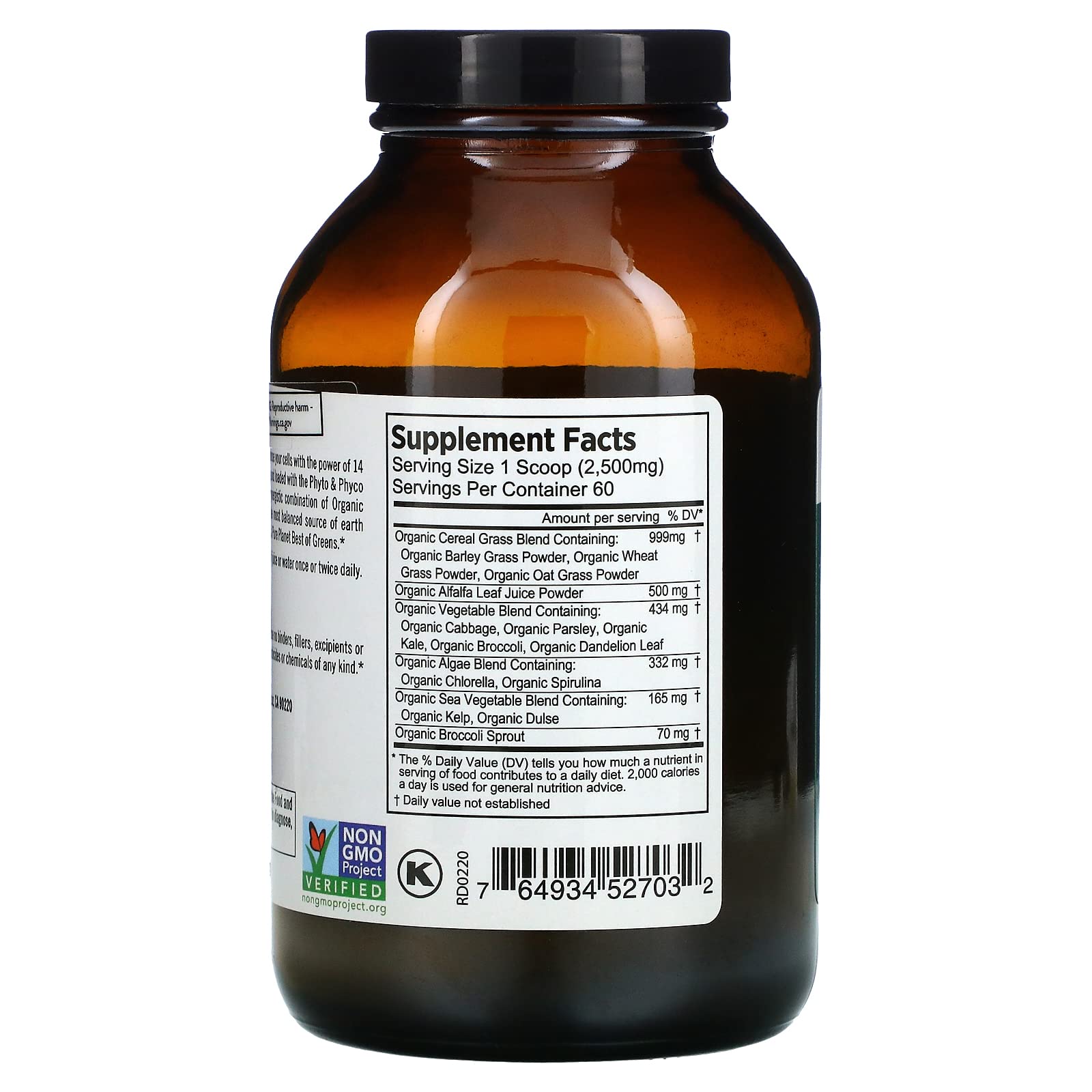 PURE PLANET Best of Greens – préparation eau, mélange vert facile à intégrer.