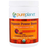 Pure Planet Power Beets - emballage pratique, prêt à emporter pour une récupération active.